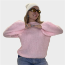 maglioncino con manica bombata bonbon